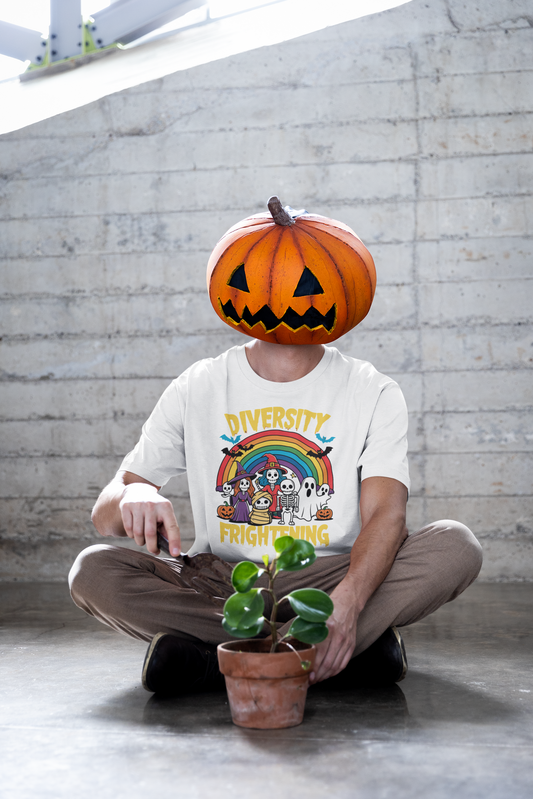 🎃 Diversity Frightening DTF Transfer FT163