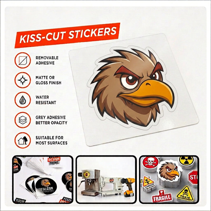 Kiss-Cut Stickers
