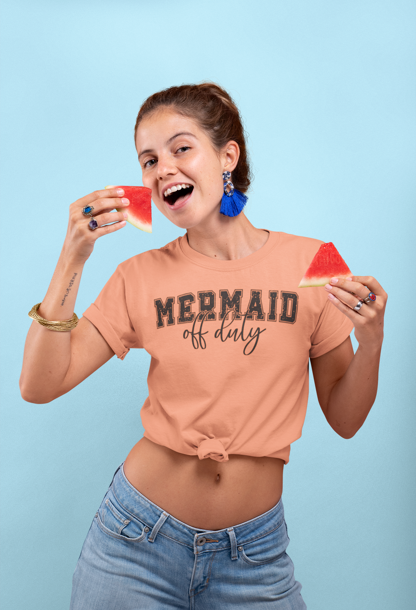 🧜 Mermaid Off Duty DTF Transfer FT256