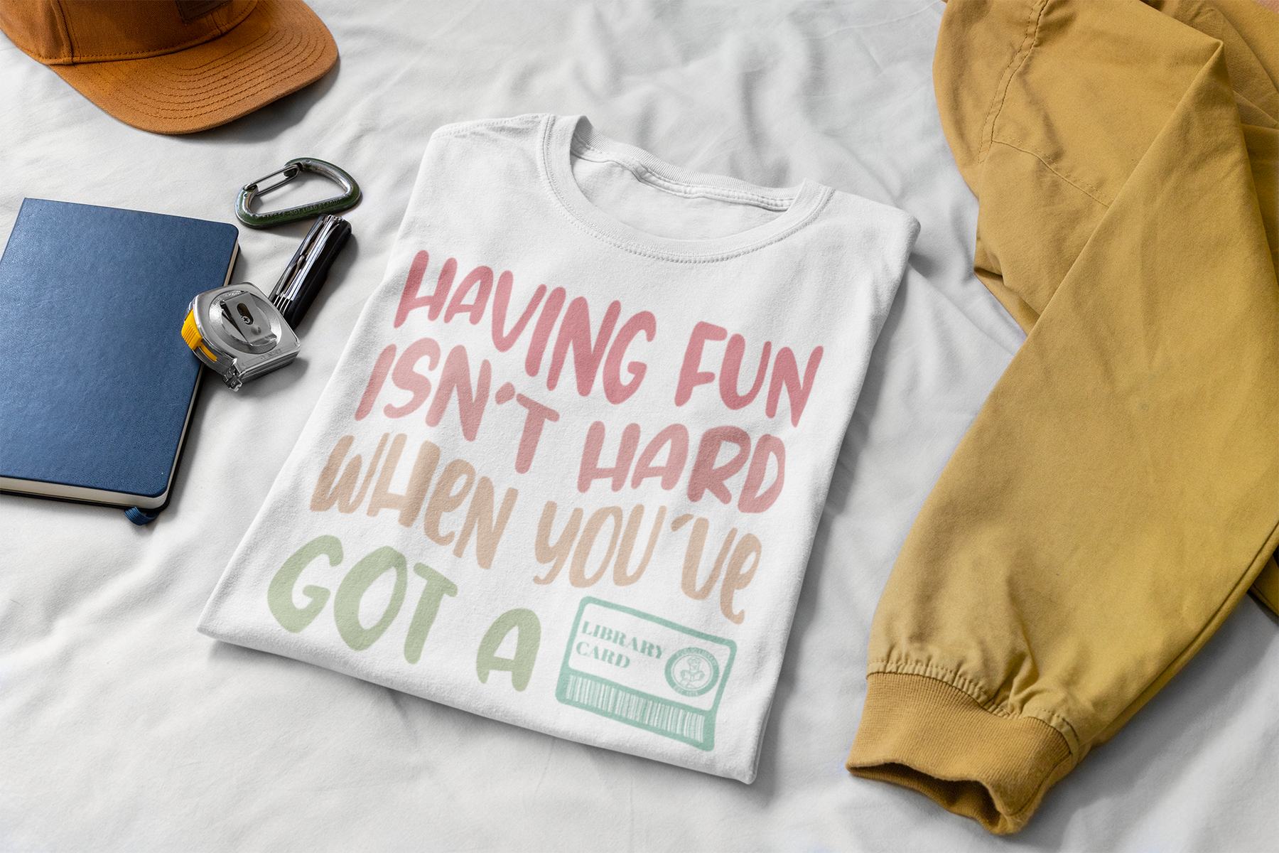 📚 Having fun isn't hard, when you've got a library card FT332