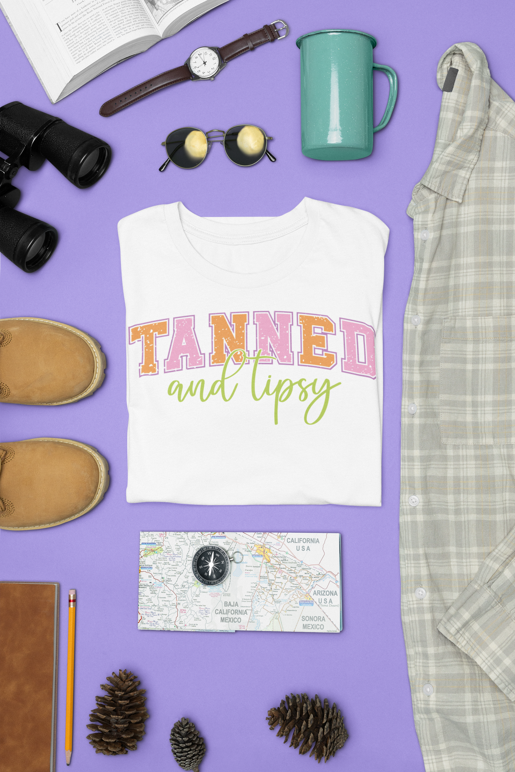 💋 Tanned & Lipsy DTF Transfer FT246