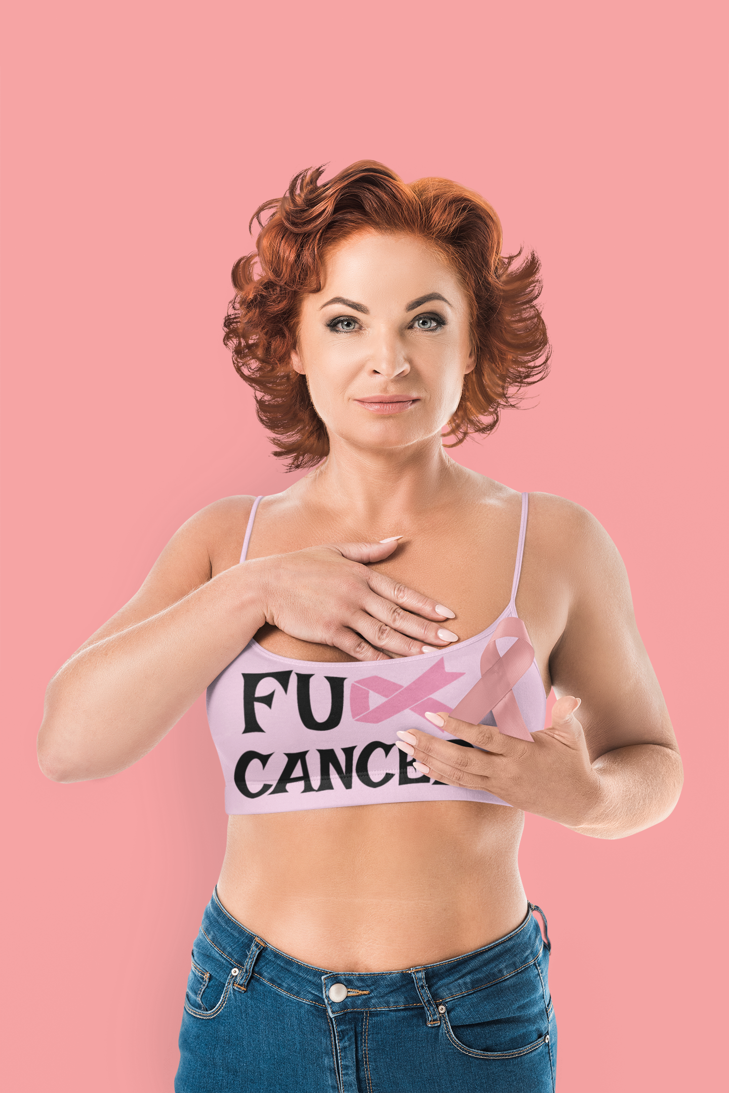 🎗️ F*ck Cancer DTF Transfer FT99