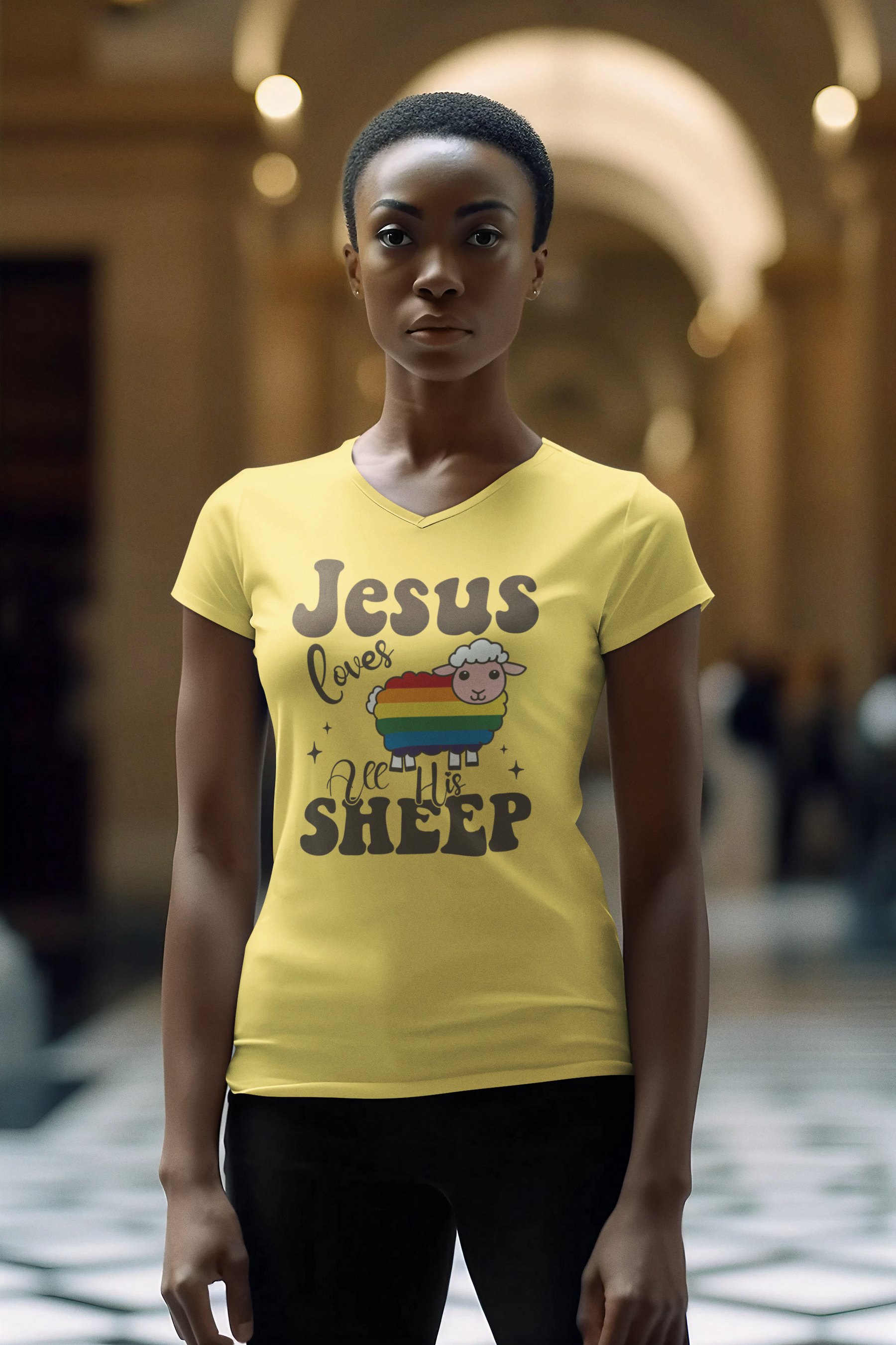 🌈 Jesus Sheep FT190