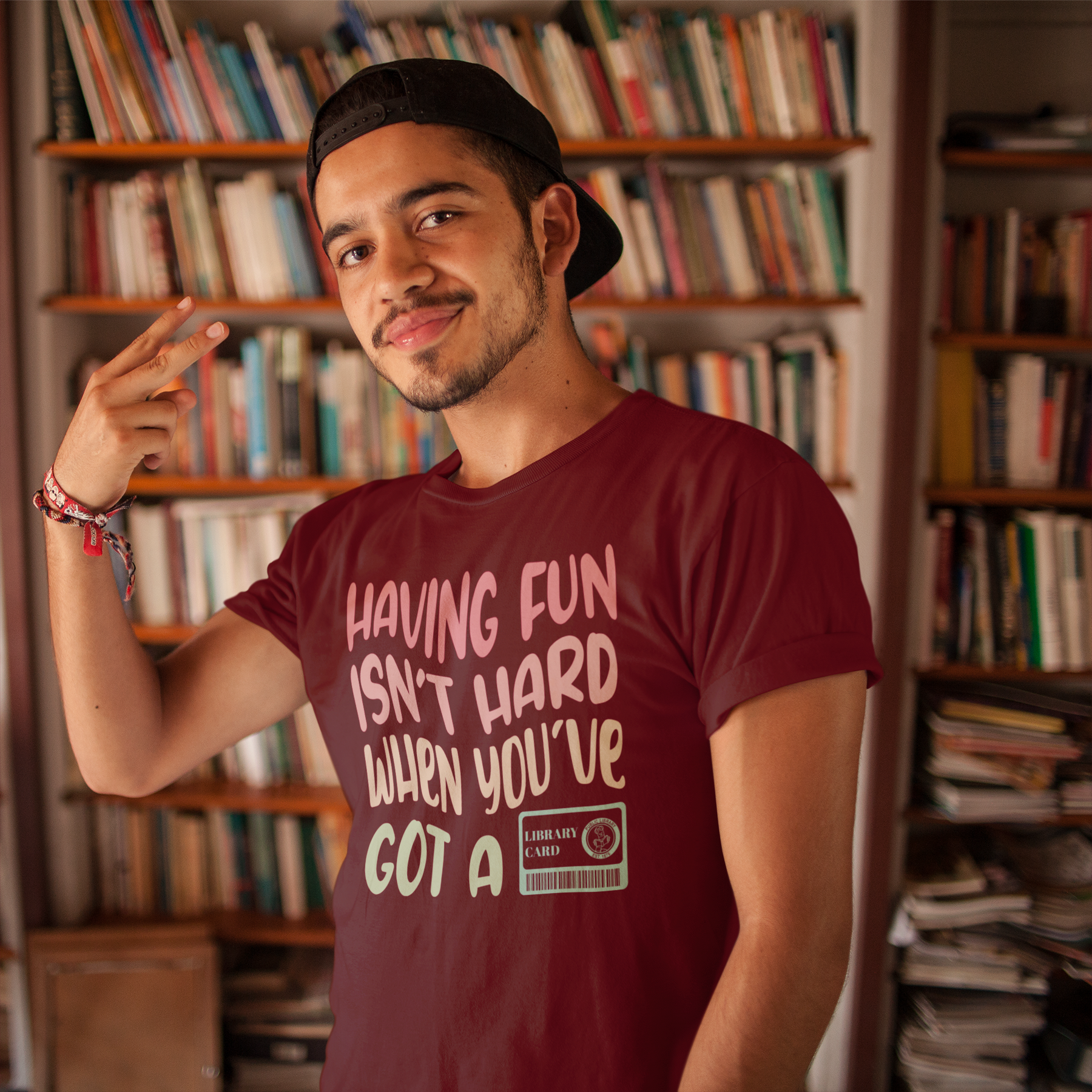 📚 Having fun isn't hard, when you've got a library card FT332