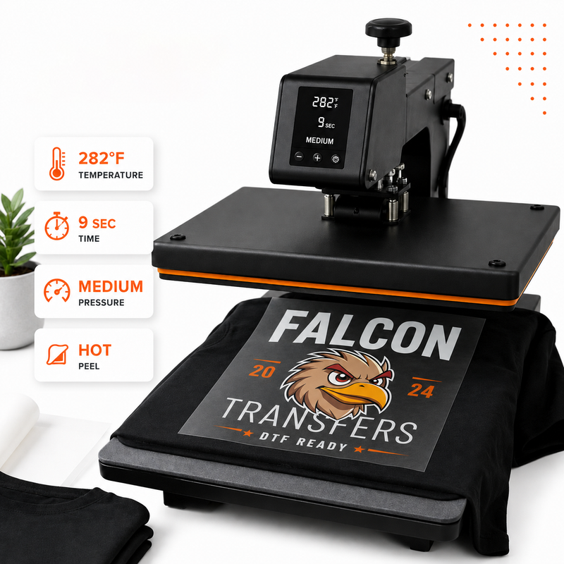DTF Transfer Temperatures : A Detailed Look at Different Materials and Methods
