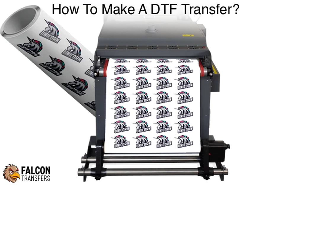 how to make a dtf transfer