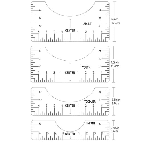 Guide de règle pour t-shirt