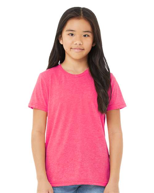 BELLA + CANVAS 3413Y - Youth Triblend Tee