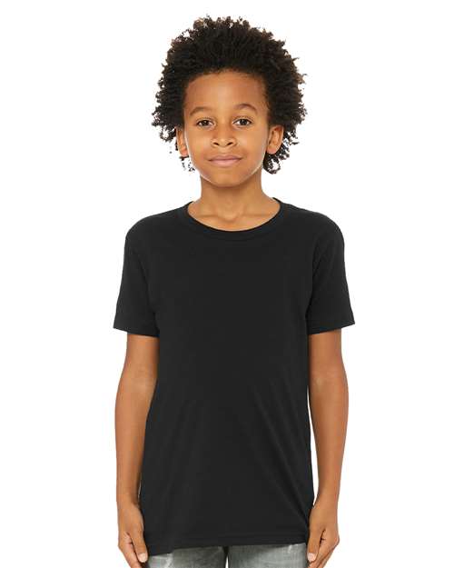 BELLA + CANVAS 3001Y - Youth CVC Jersey Tee