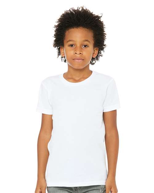 BELLA + CANVAS 3001Y - Youth CVC Jersey Tee
