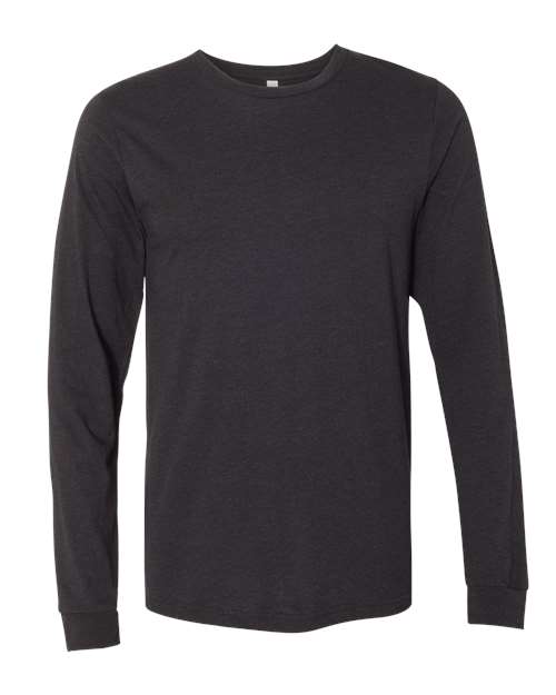 BELLA + CANVAS 3501CVC - Heather CVC Long Sleeve Tee