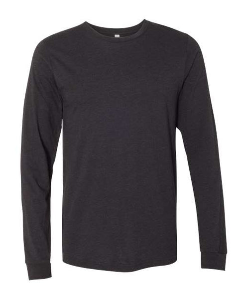 BELLA + CANVAS 3501CVC - Heather CVC Long Sleeve Tee