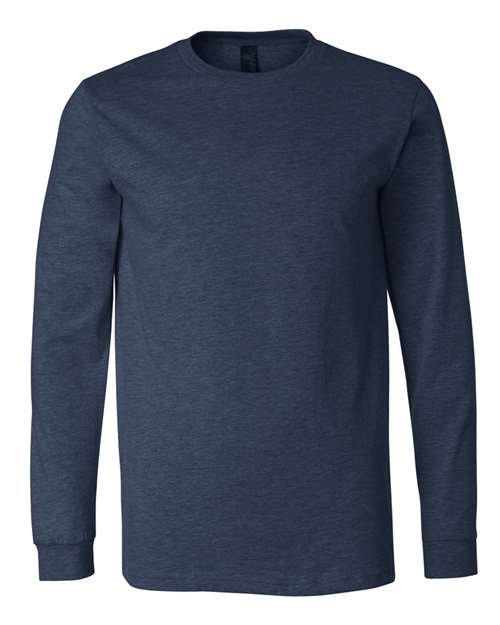 BELLA + CANVAS 3501CVC - Heather CVC Long Sleeve Tee