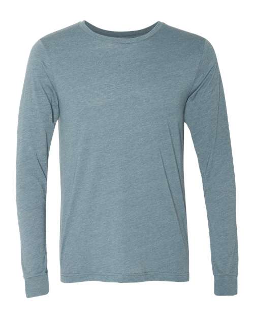 BELLA + CANVAS 3501CVC - Heather CVC Long Sleeve Tee