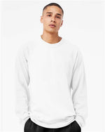 BELLA + CANVAS 3901 - Unisex Sponge Fleece Raglan Crewneck Sweatshirt