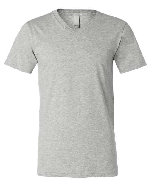 BELLA + CANVAS 3005CVC- Unisex Heather CVC V-Neck Tee