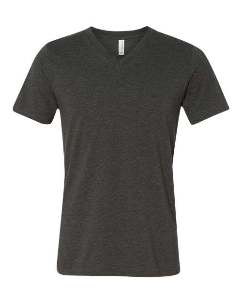 BELLA + CANVAS 3005CVC- Unisex Heather CVC V-Neck Tee