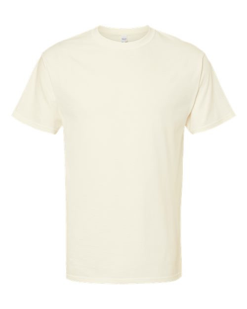 M&O 4800 - T-shirt doux au toucher pour hommes, couleur or