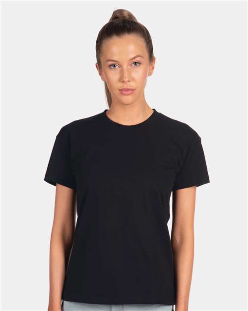 T-shirt décontracté en coton pour femme Next Level