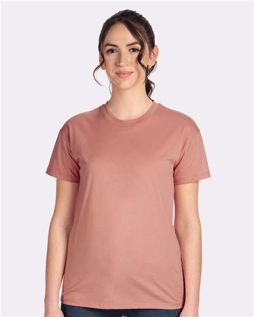 T-shirt décontracté en coton pour femme Next Level