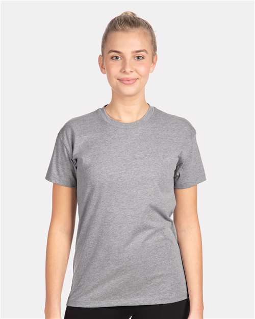 T-shirt décontracté en coton pour femme Next Level