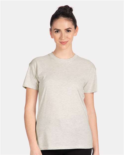 T-shirt décontracté en coton pour femme Next Level