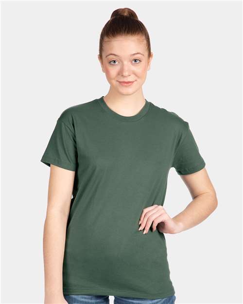 T-shirt décontracté en coton pour femme Next Level