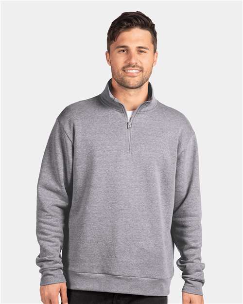Molleton unisexe à quart de zip Next Level