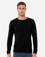 BELLA + CANVAS 3501CVC - Heather CVC Long Sleeve Tee