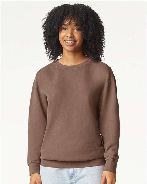 Comfort Colors 1466 - Unisex Garment-Dyed Lightweight Fleece Crewneck Sweatshirt