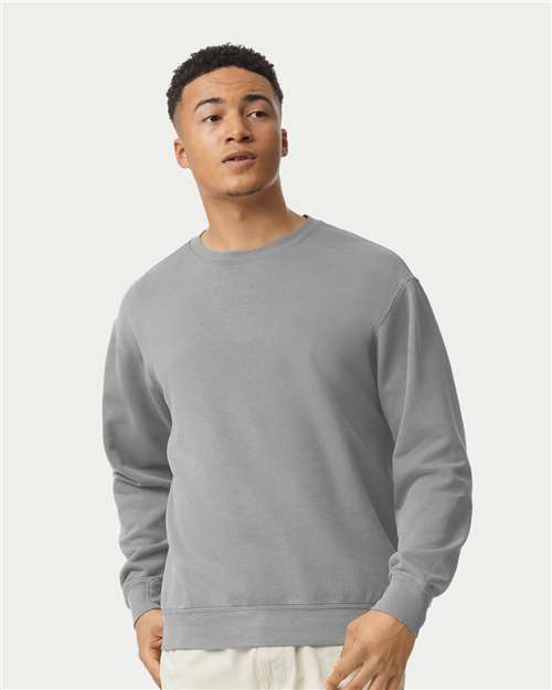 Comfort Colors 1466 - Sweat-shirt col rond en molleton léger teint sur apprêt unisexe