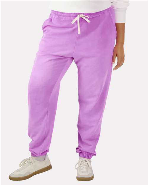 Comfort Colors 1469 - Pantalon de survêtement unisexe en polaire légère teint sur vêtement