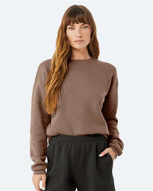 BELLA + CANVAS 3945 - Unisex Sponge Fleece Drop Shoulder Crewneck Sweatshirt