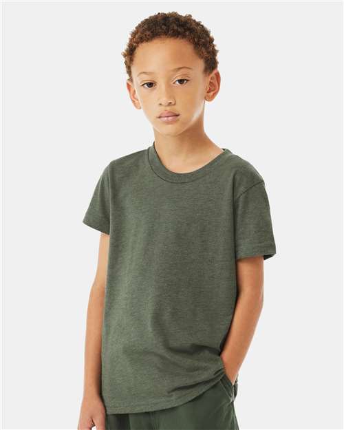 BELLA + CANVAS 3001Y - Youth CVC Jersey Tee