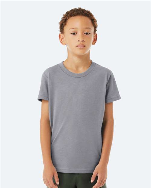 BELLA + CANVAS 3001Y - Youth CVC Jersey Tee