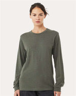 BELLA + CANVAS 3501CVC - Heather CVC Long Sleeve Tee