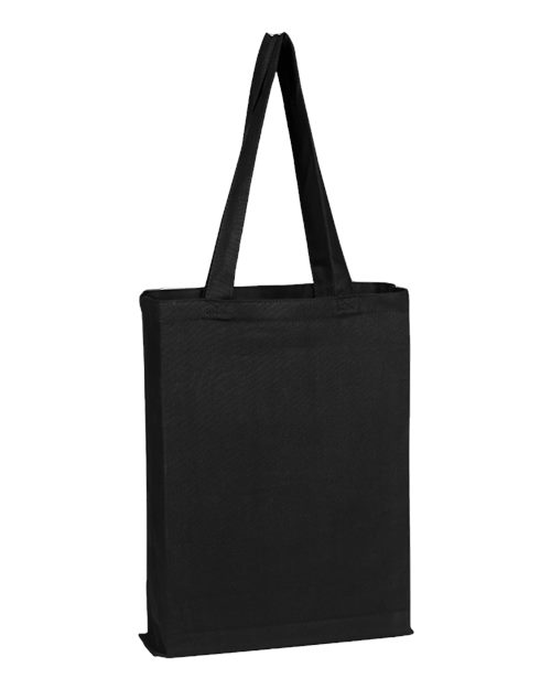 Q-Tees Q800GS – Sac fourre-tout promotionnel en toile avec soufflet