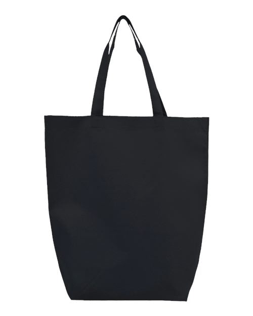 Q-Tees Q1251 - Non-Woven Gusset Bottom Tote