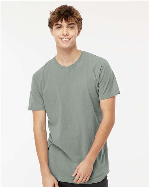 M&O 6500M - T-shirt unisexe teint sur pièce vintage