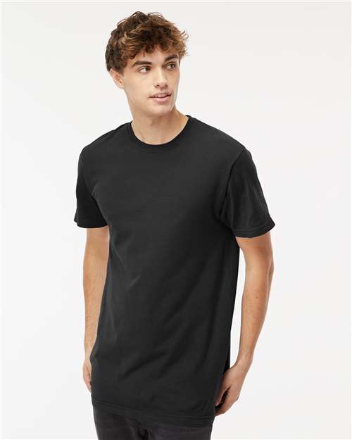 M&O 6500M - T-shirt unisexe teint sur pièce vintage