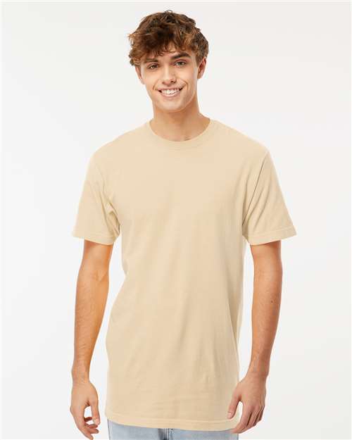 M&O 6500M - T-shirt unisexe teint sur pièce vintage