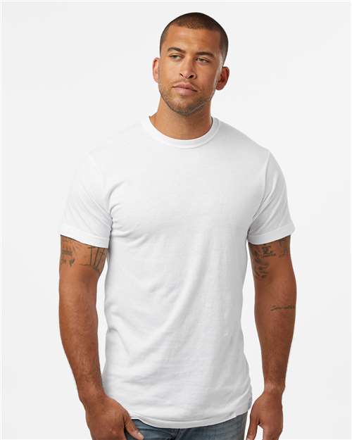 M&O 6500M - T-shirt unisexe teint sur pièce vintage