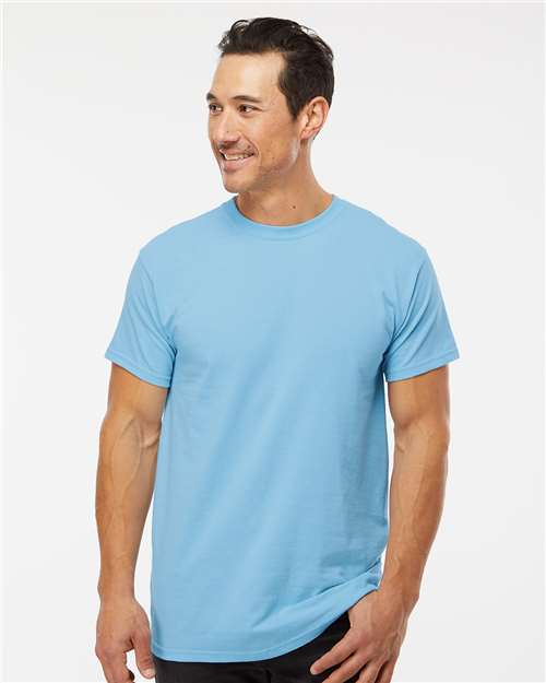 M&O 4800 - T-shirt doux au toucher pour hommes, couleur or