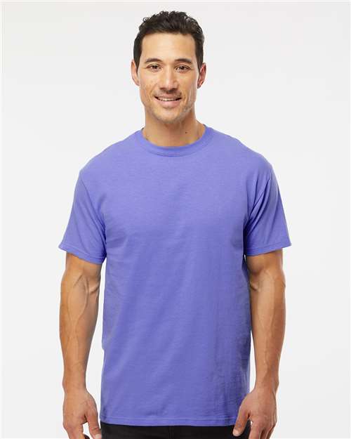 M&O 4800 - T-shirt doux au toucher pour hommes, couleur or