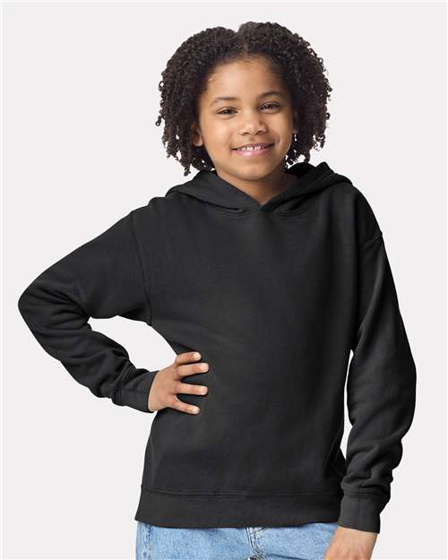Comfort Colors 1467Y - Youth Garment-Dyed Lightweight Fleece Hooded Sweatshirt