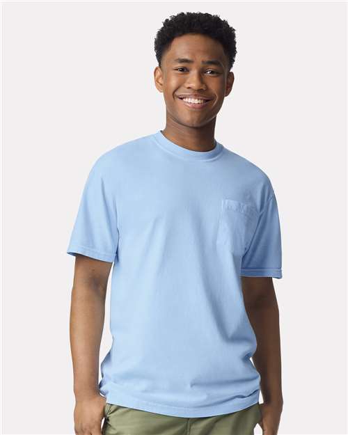 Comfort Colors 6030 - Unisex Garment-Dyed Heavyweight Pocket T-Shirt