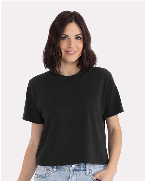 T-shirt ample femme Next Level en tissu épais