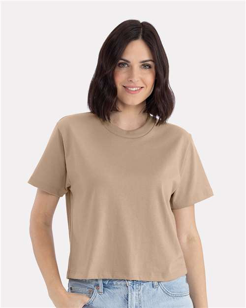 T-shirt ample femme Next Level en tissu épais