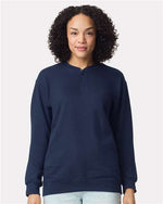 Gildan SF008 - Unisex Softstyle® Midweight 1/4 Zip Sweatshirt