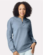 Gildan SF008 - Unisex Softstyle® Midweight 1/4 Zip Sweatshirt